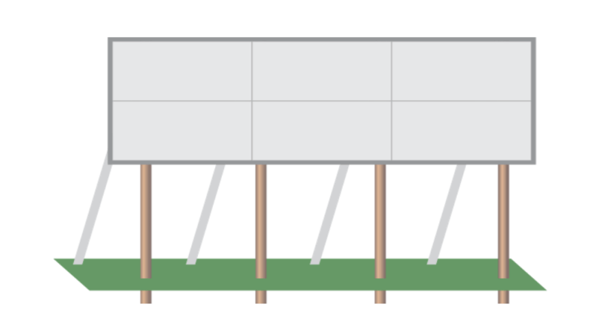 Constru&ccedil;&atilde;o de placa de outdoor no Maranh&atilde;o